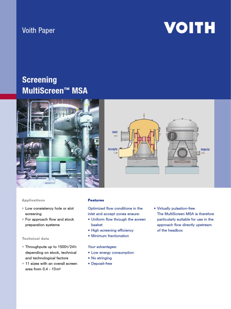 49 - e - Screening - Multiscreen Msa - VPR PB 05 0002 GB 06 PDF | PDF