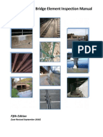 Caltrans Bridge Element Inspection Manual: Fifth Edition