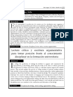 Lectura Critica en Universidad PDF