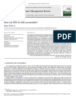How Can FIFA Be Held Accountable PDF