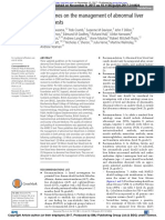 Guidelines On The Management of Abnormal Liver Blood Tests