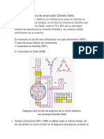 Diagrama Eléctrico de Arrancador Estrella Delta