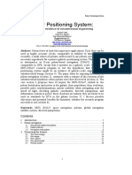 Pulsar Positioning System:: Abstract: Pulsars Have at Least Two Impressive Applications. First, They Can Be