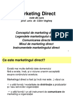 Curs 1-Conceptul de Marketing Direct