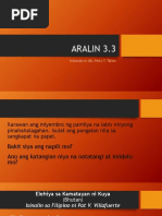 Alamat NG Araw, Buwan at Mga Bituin | PDF