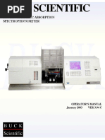 Operator Manual Buck Scientific