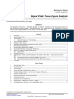 Signal Chain For Noise Figure Analysis