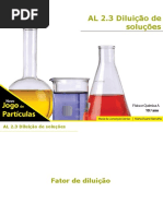 AL 2.3. Diluição de Soluções