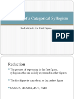 Reduction of A Categorical Syllogism