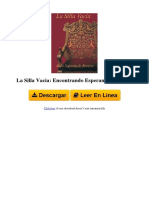 La Silla Vacia Encontrando Esperanza y Alegria by Rabi Najman de Breslov PDF