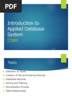  Applied Database