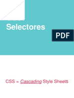 Selectores CSS
