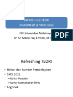 Refreshing Teori Anamnesis Dan Vital Sign