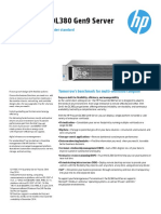 HP ProLiantDL380 DataSheet