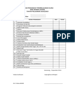 Daftar Perangkat Pembelajaran - 2