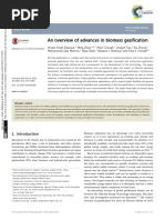 An Overview of Advances in Biomass Gasification 2016