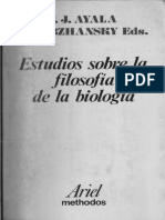 Ayala F., Dobzhansky T. Eds - Estudios sobre la filosofía de la biología (reducido).pdf