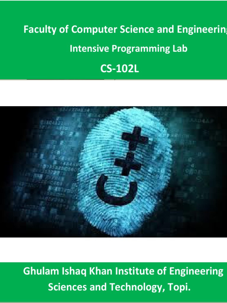 Faculty of Computer Science and Engineering: Intensive Programming Lab ...