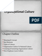 Organizational Culture