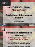 Seminario Un Millon De Lideres Manual 1 Pdf Jesus Liderazgo