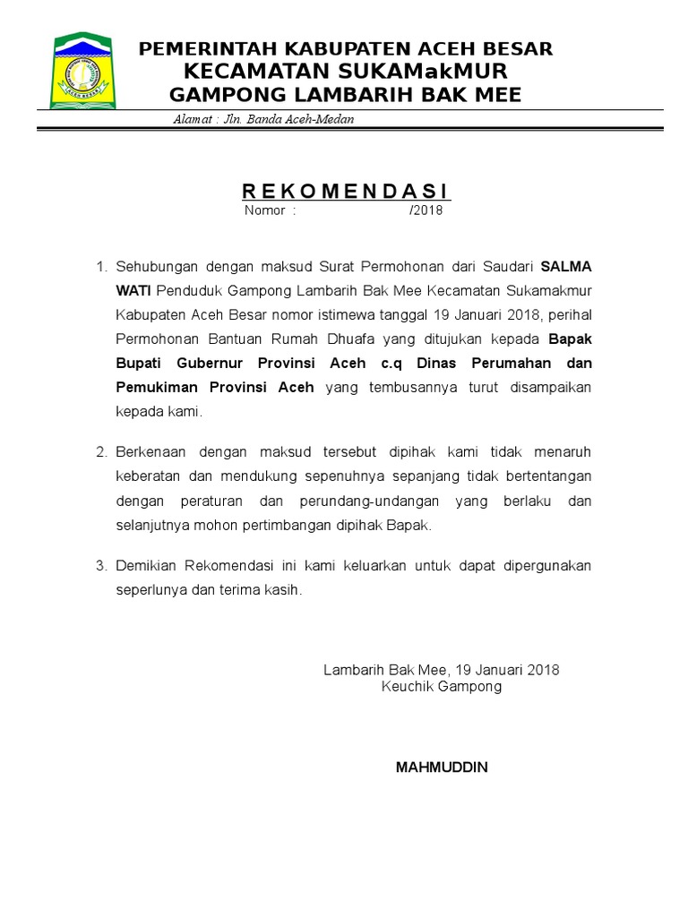 Rekom Keuchik