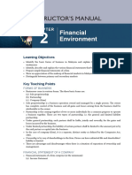 Instructor'S Manual: Financial Environment
