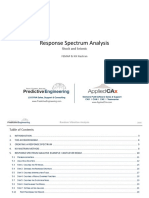 Response Spectrum Analysis Using Femap and NX Nastran