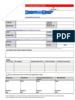 SAP ID Creation & Authorization Request