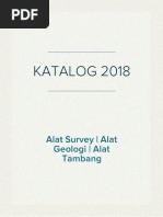 Download Katalog Alat Survey Alat Geologi Alat Tambang by Nata Sukmaja SN369786941 doc pdf
