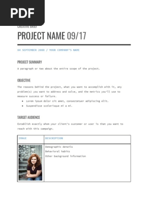 Creative Brief 