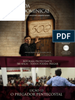 Slides - Revista 500 Anos de Reforma Protestante - Lição 13