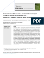 Prostatectomia Robótica - artigo