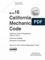 2016 Califronia Mechanaical Code PDF