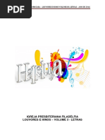 Louvor Volume 3 Letras