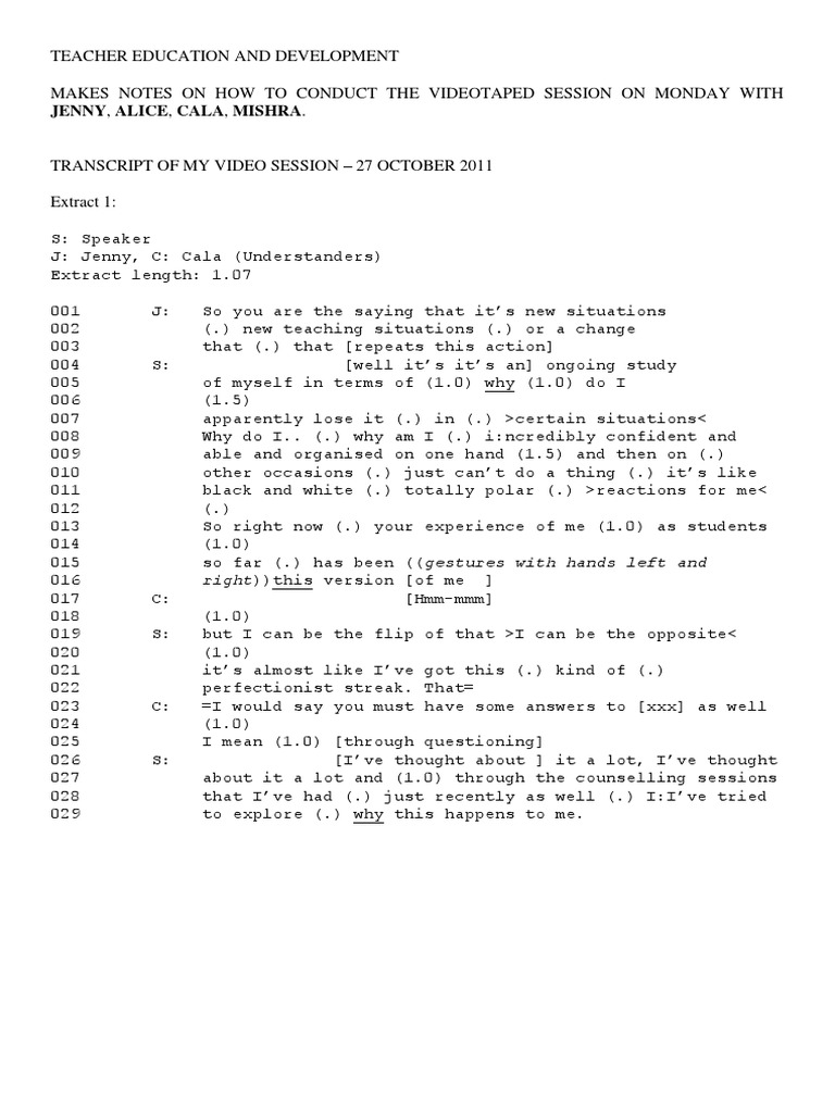 ET977-6 - Transcript (Full) | PDF | Teaching And Learning | Teachers