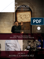 Slides - Revista 500 Anos de Reforma Protestante - Lição 3