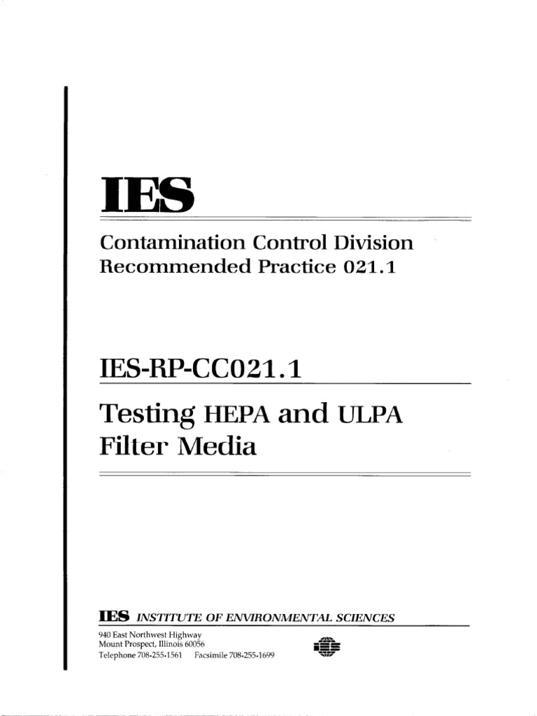 IESRPCC021_1 Testing HEPA and ULPA Filter Media.pdf