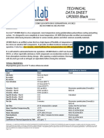 Technical: Technical Data Sheet UR3005 Black