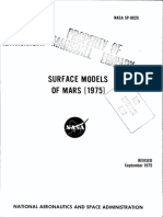 NASA - sp8020 - Space Vehicle Design Criteria - Surface Model of Mars 1975.pdf