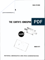 NASA - Sp8049 - Space Vehicle Design Criteria - The Earth's Ionosphere