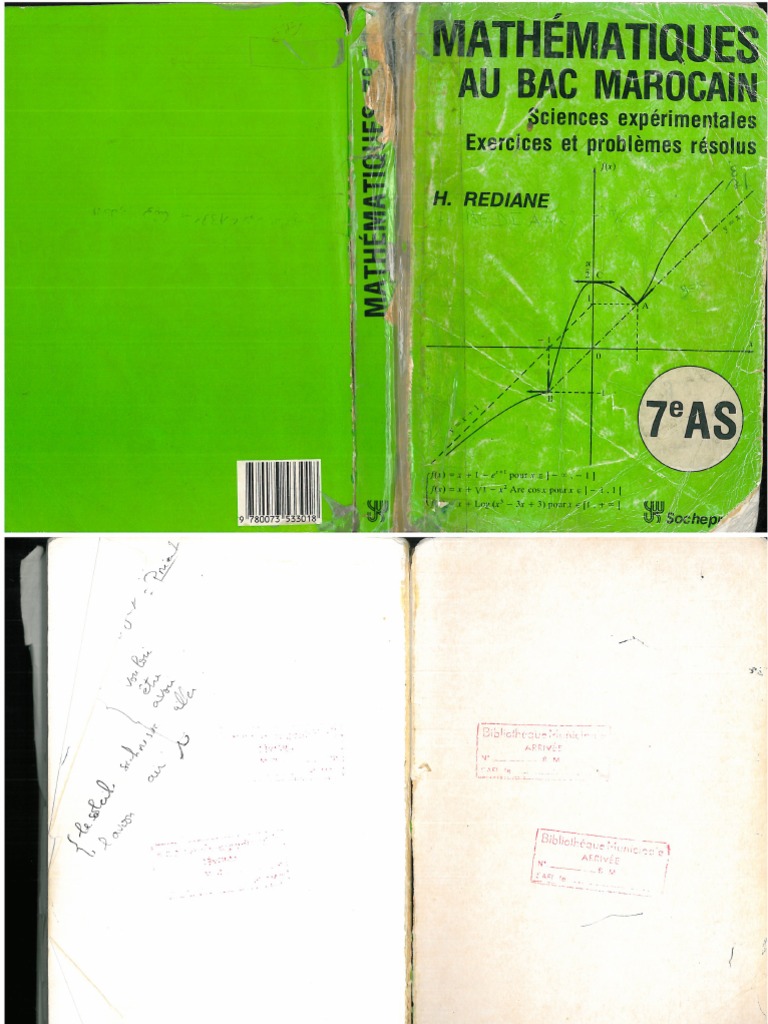 H.Rediane Mathématiques Au Bac Marocain PDF