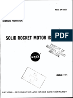 NASA - sp8051 - Space Vehicle Design Criteria - Solid Rocket Motor Igniters PDF