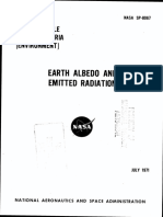 NASA - Sp8067 - Space Vehicle Design Criteria - Earth Albedo and Emitted Radiation