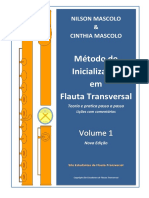 Método de Inicialização Em Flauta Transversal - Vol. 1