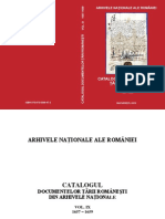 Catalogul Documentelor Tarii Romanesti Volumul IX