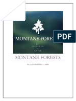 Montane Forests: By-Jaskaran and Kabir