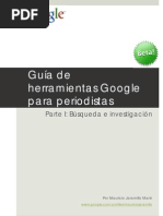 Herramientas Google para periodistas