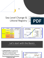 Sea Level Change and Littoral Registry