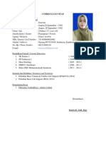 Curriculum Vitae Isna