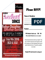 Sweetheart Dance Flyer